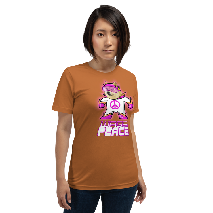 Pink Peace Doge T-Shirt